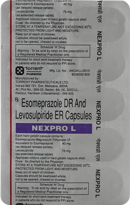 Nexpro L Strip Of 10 Capsules