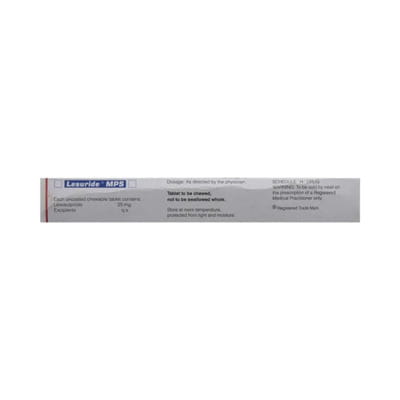 Lesuride Mps 25mg Strip Of 10 Tablets