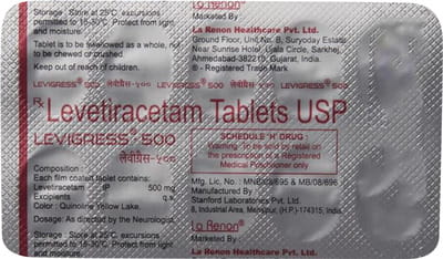 Levigress 500mg Strip Of 10 Tablets