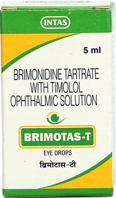 Brimotas T Bottle Of 5ml Eye Drops