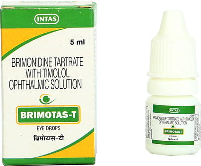 Brimotas T Bottle Of 5ml Eye Drops
