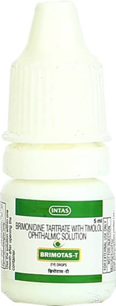 Brimotas T Bottle Of 5ml Eye Drops