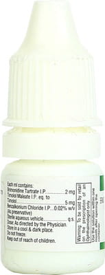 Brimotas T Bottle Of 5ml Eye Drops