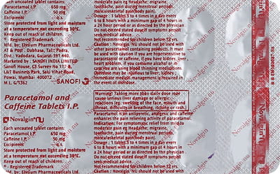 Novalgin Nu Strip Of 10 Tablet