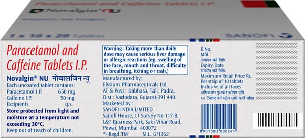 Novalgin NU Tablet