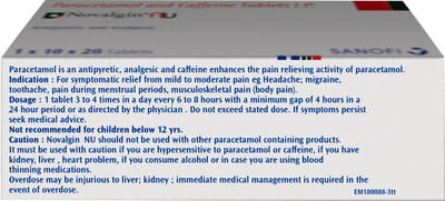 Novalgin Nu Strip Of 10 Tablet