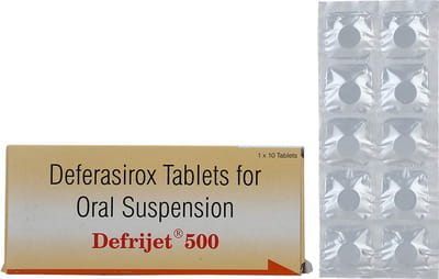Defrijet 500mg Strip Of 10 Tablets