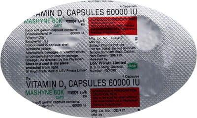 Mashyne 60k Strip Of 4 Capsules