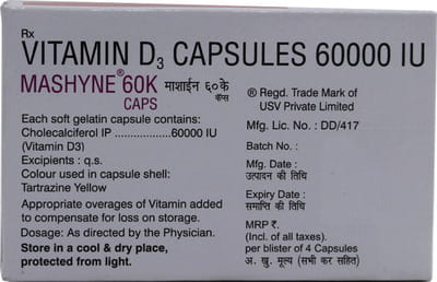 Mashyne 60k Strip Of 4 Capsules