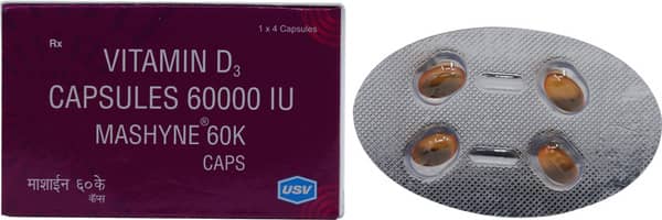 Mashyne 60k Strip Of 4 Softgel Capsules