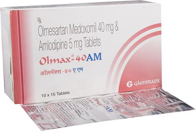 Olmax Am 40mg Strip Of 15 Tablets