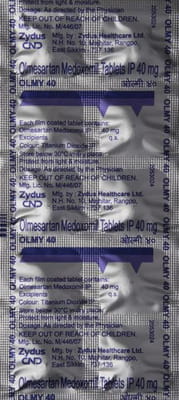 Olmy A 40mg Strip Of 10 Tablets