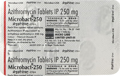 Microbact 250mg Tablet