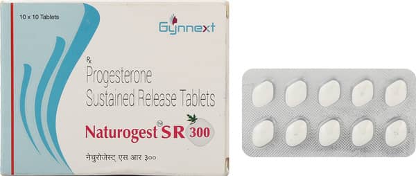 Naturogest Sr 300mg Strip Of 10 Tablets