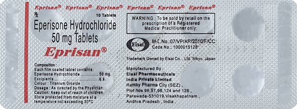 Eprisan 50Mg Tablet