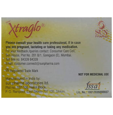 New Xtraglo Strip Of 10 Tablets