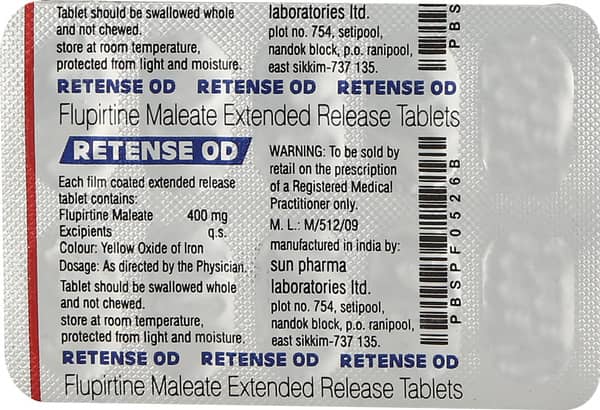 Retense Od 400Mg Tablet