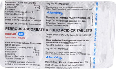 Richar Cr 75mg Strip Of 10 Tablets
