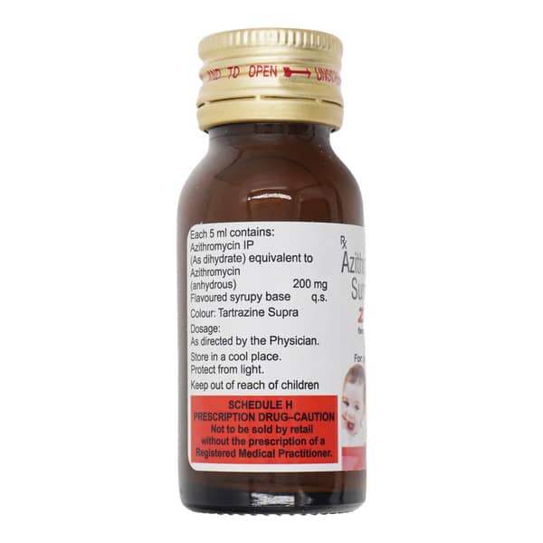 Zithrox Xl 200Mg Bottle Of 30Ml Suspension