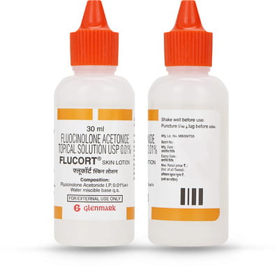 Flucort Bottle Of 30ml Lotion