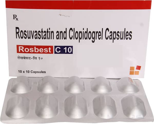 Rosbest C 10Mg Strip Of 10 Capsules