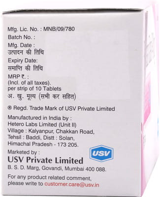 Roseday 40mg Strip Of 10 Tablets