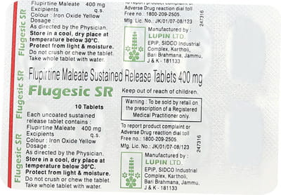 Flugesic Sr 400mg Strip Of 10 Tablets