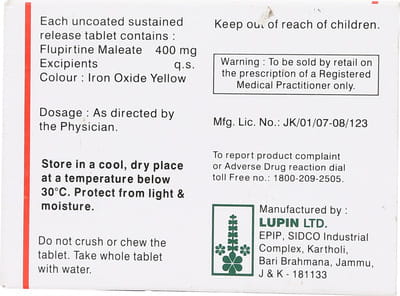 Flugesic Sr 400mg Strip Of 10 Tablets