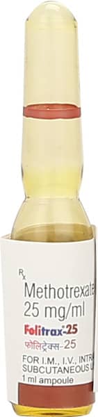 Folitrax 25mg Ampoule Of 1ml Injection