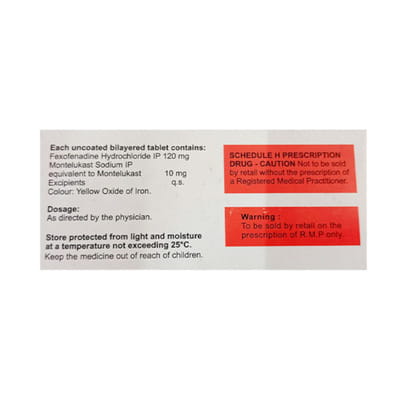 Vitaresp Fx 120mg Strip Of 10 Tablets