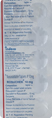 Rosuchek 10mg Tablet