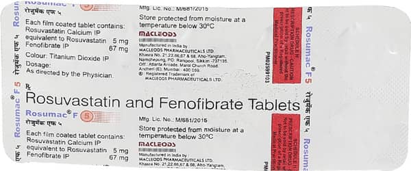 Rosumac F 5mg Strip Of 10 Tablets