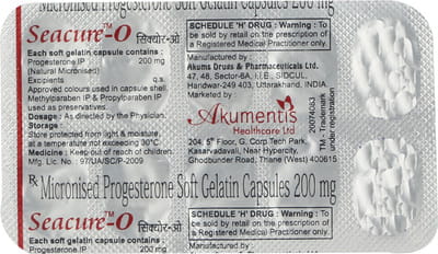 Seacure O 200mg Sofgels