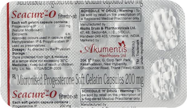 Seacure O 200Mg Sofgels