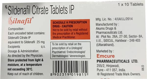 Silnafil Tablet