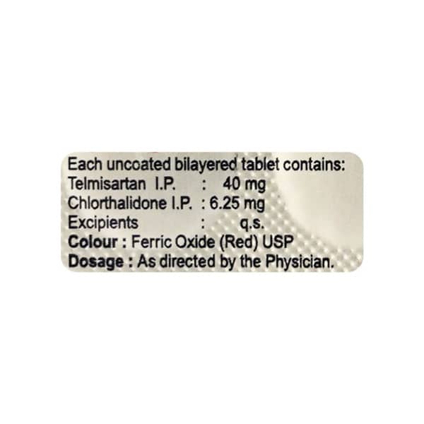 Telmurix 6.25Mg Strip Of 10 Tablets