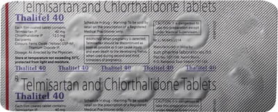 Thalitel 40mg Strip Of 10 Tablets