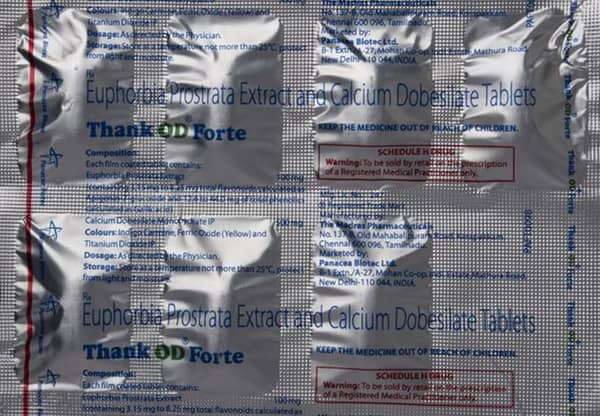 थैंक ओडी फोर्ट की स्ट्रिप 7 टैबलेट्स