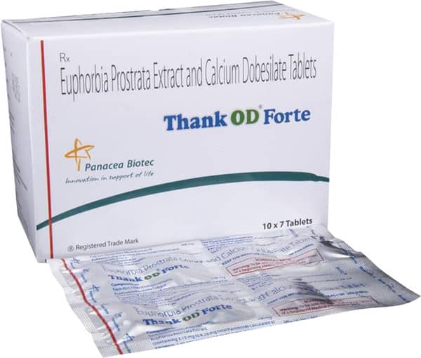 थैंक ओडी फोर्ट की स्ट्रिप 7 टैबलेट्स