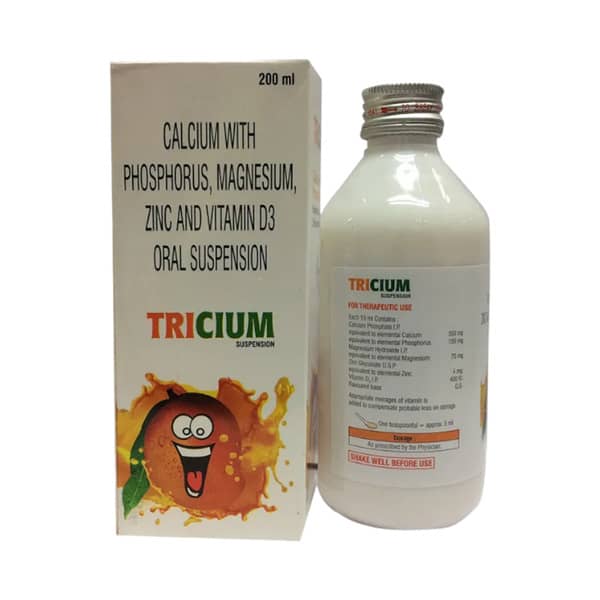 Tricium Bottle Of 200Ml Suspension