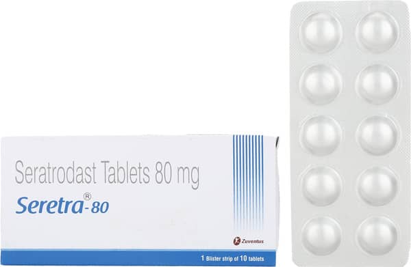 Seretra 80mg Strip Of 10 Tablets
