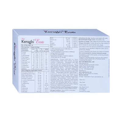 Keraglo Eva Strip Of 10 Tablets