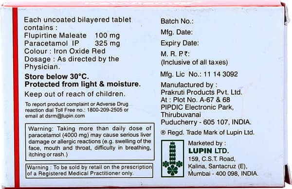 Ketoflam P Strip Of 10 Tablets
