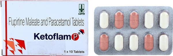 Ketoflam P Strip Of 10 Tablets