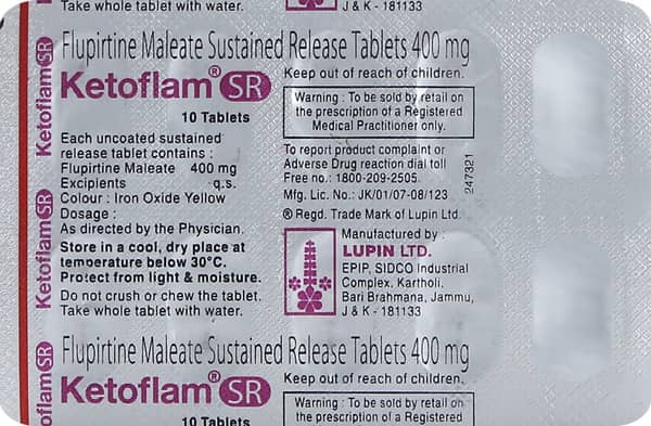 Ketoflam Sr Strip Of 10 Tablets