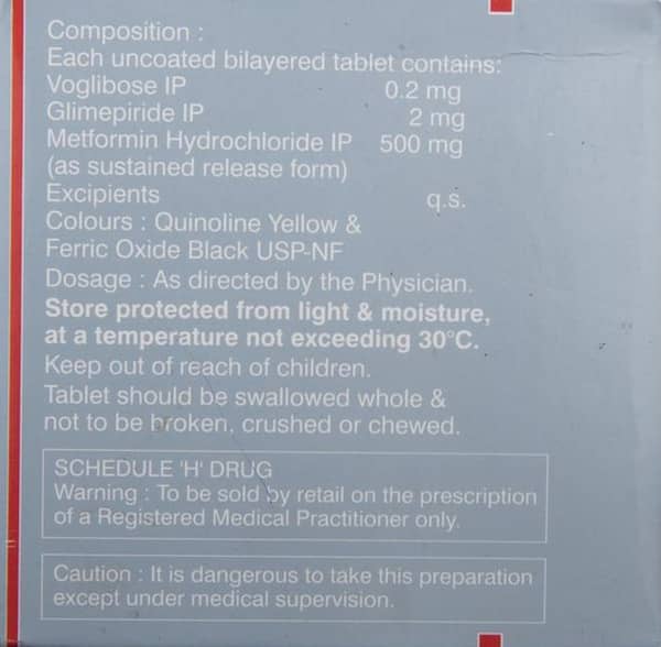 Xilia Trio 2Mg Strip Of 10 Tablets