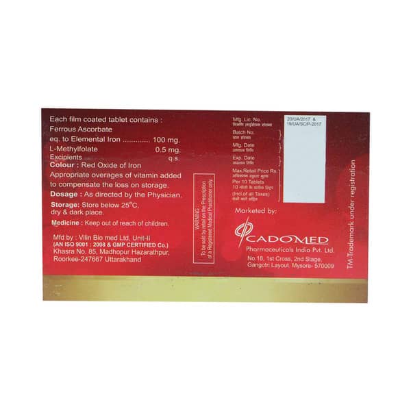 Bravofer Strip Of 10 Tablets