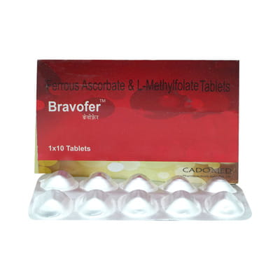 Bravofer Strip Of 10 Tablets