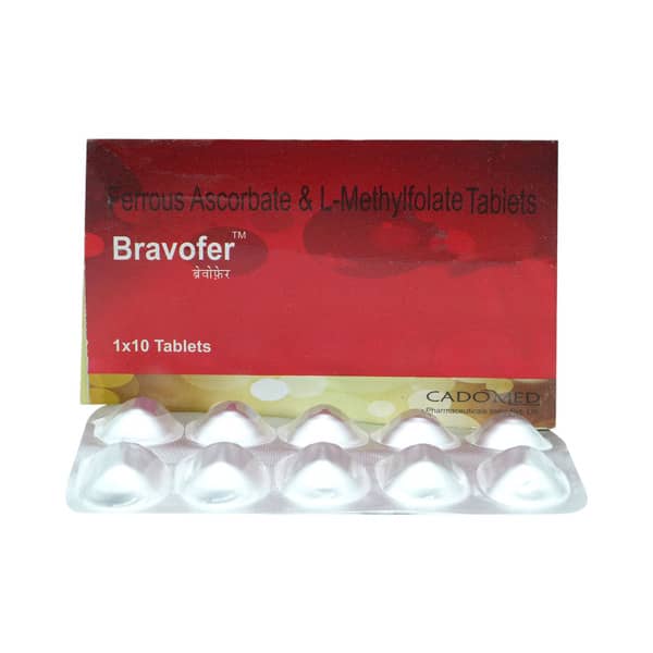 Bravofer Strip Of 10 Tablets