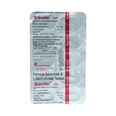 Bravofer Strip Of 10 Tablets